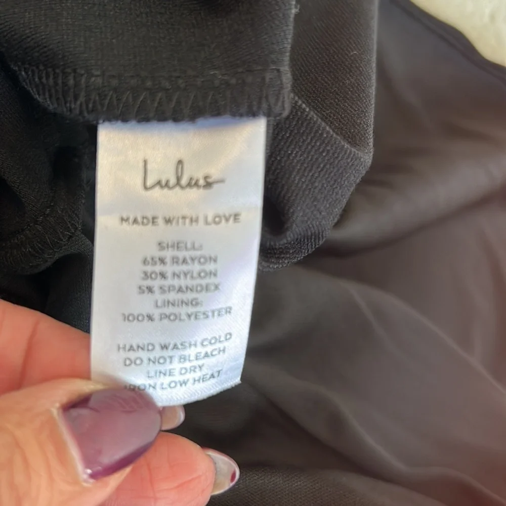 Lulus Impress Release Black Off Shoulder Puff Sleeve Jumpsuit - Picture 8 of 8